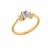 Isolenne Petalcrest Diamond Ring - Thumbnail Image 1
