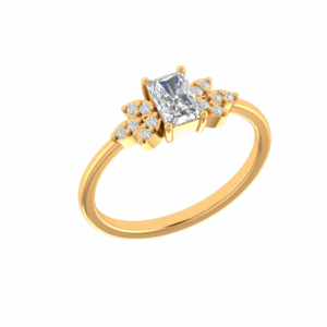 Isolenne Petalcrest Diamond Ring
