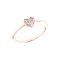 Amarielle Heart Diamond Ring - Thumbnail Image 8