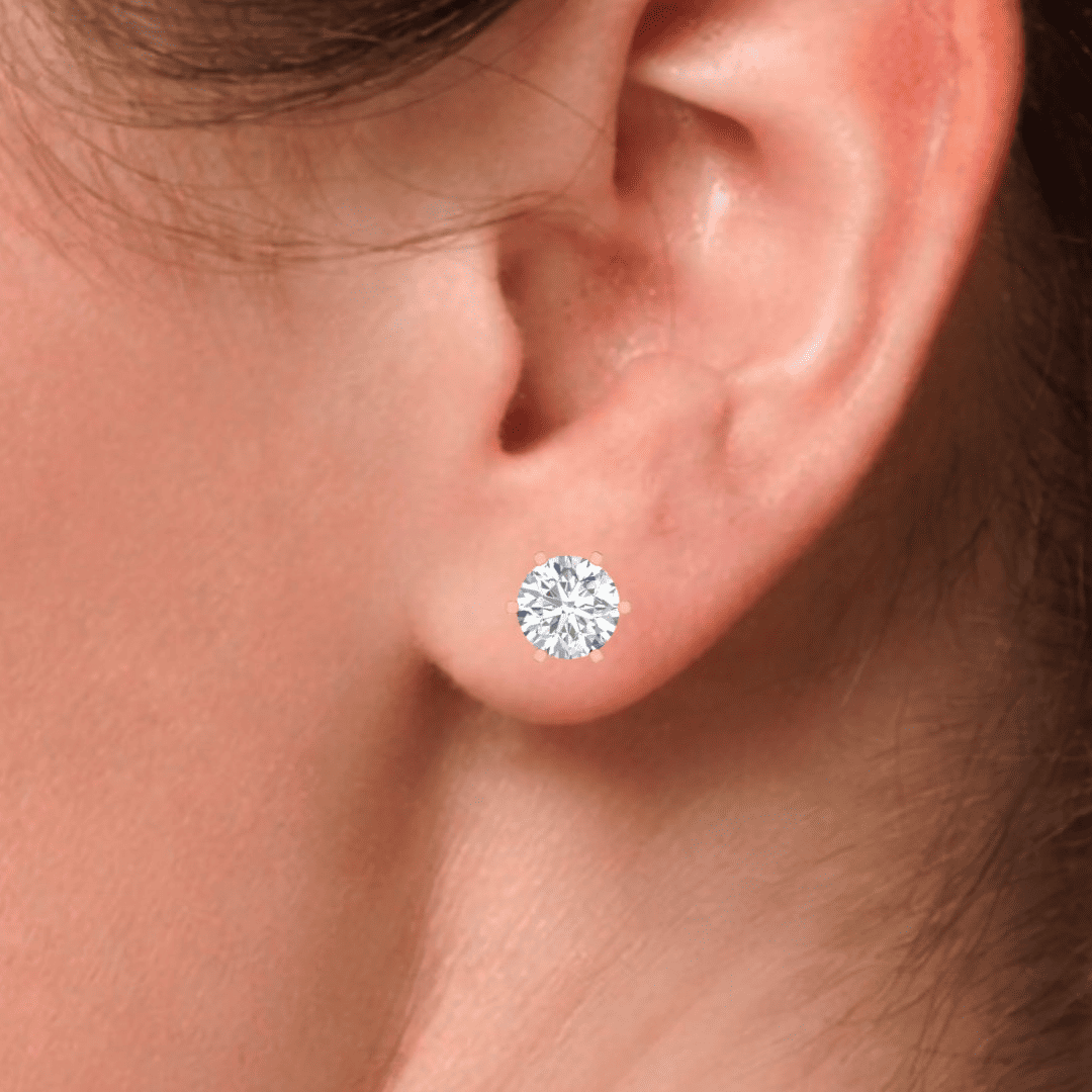 Avelisse Solara Diamond Earrings - Image 8