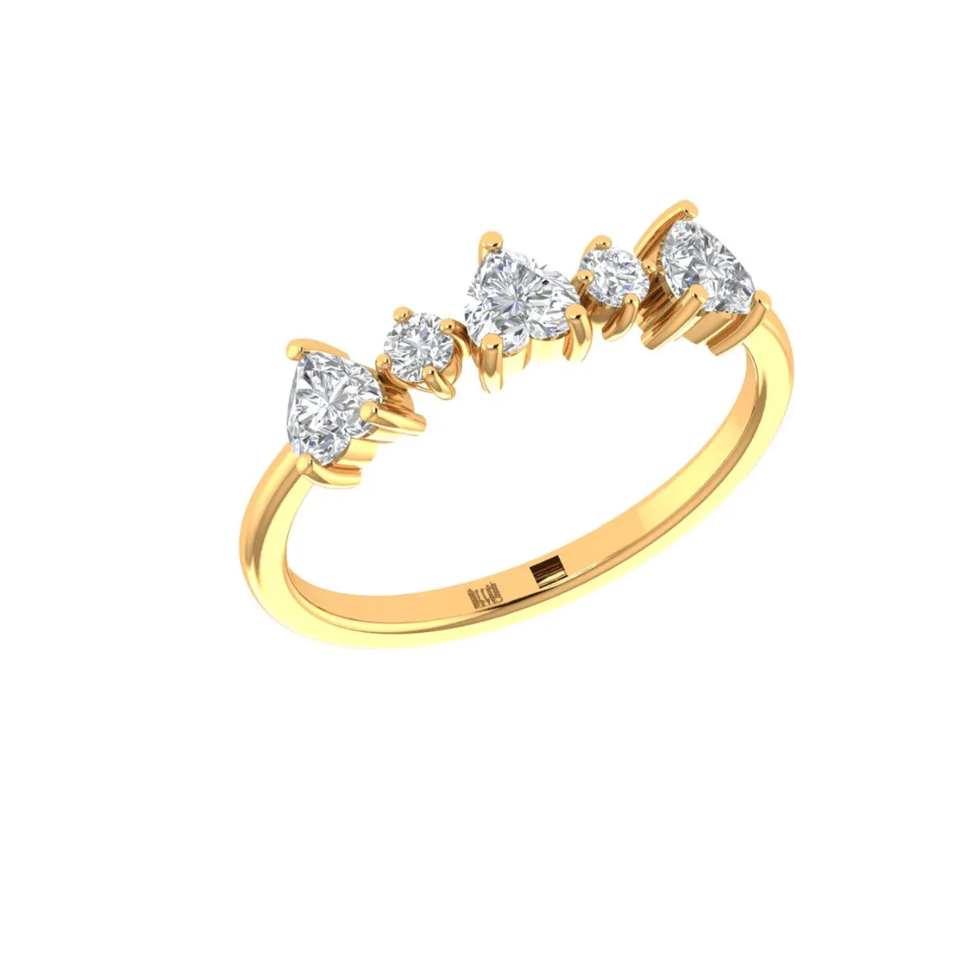 Aurevane Cascade Diamond Ring - Image 1