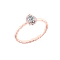Virelia Halo Diamond Ring - Thumbnail Image 8
