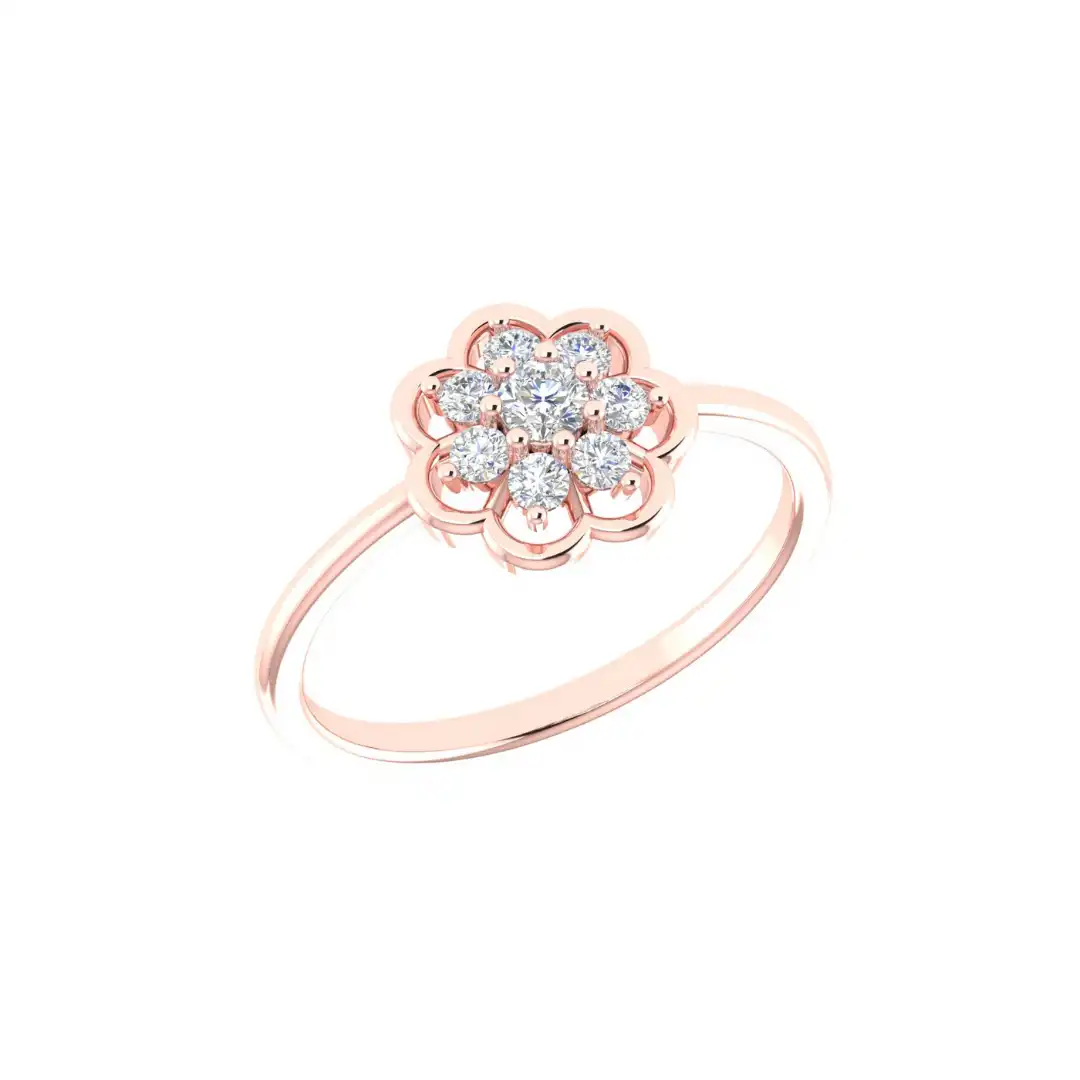 Elaris Bloom Diamond Ring - Image 8