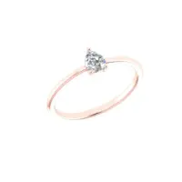 Aurevia Solitaire Diamond Ring - Thumbnail Image 5