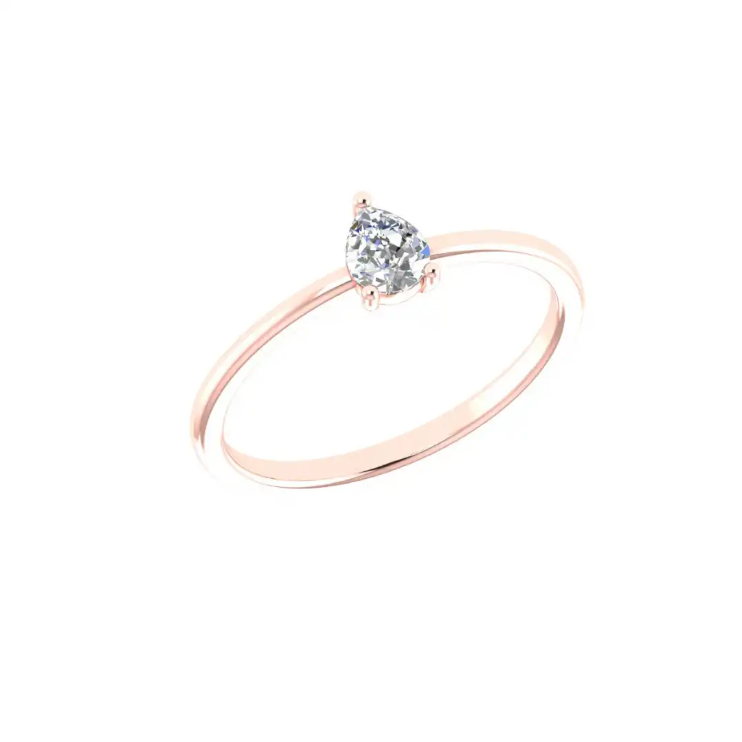 Aurevia Solitaire Diamond Ring - Image 5