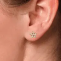 Virellia Petal Diamond Earrings - Thumbnail Image 8