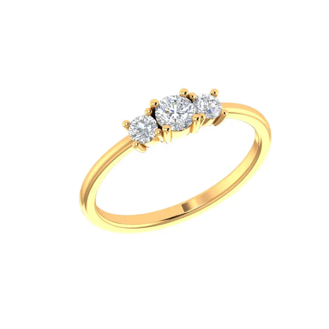 Seralune Trilogy Diamond Ring - Image 1