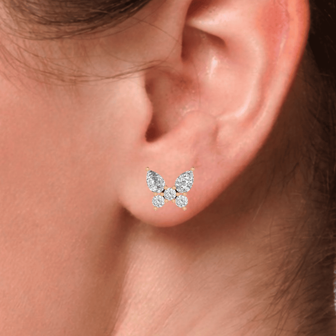 Seraphine Flutter Diamond Earrings - Image 8