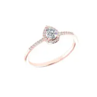 Elaris Halo Diamond Ring - Thumbnail Image 8