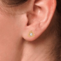 Orlisse Veyra Diamond Earrings - Thumbnail Image 8