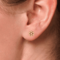 Seravelle Élan Diamond Earrings - Thumbnail Image 8