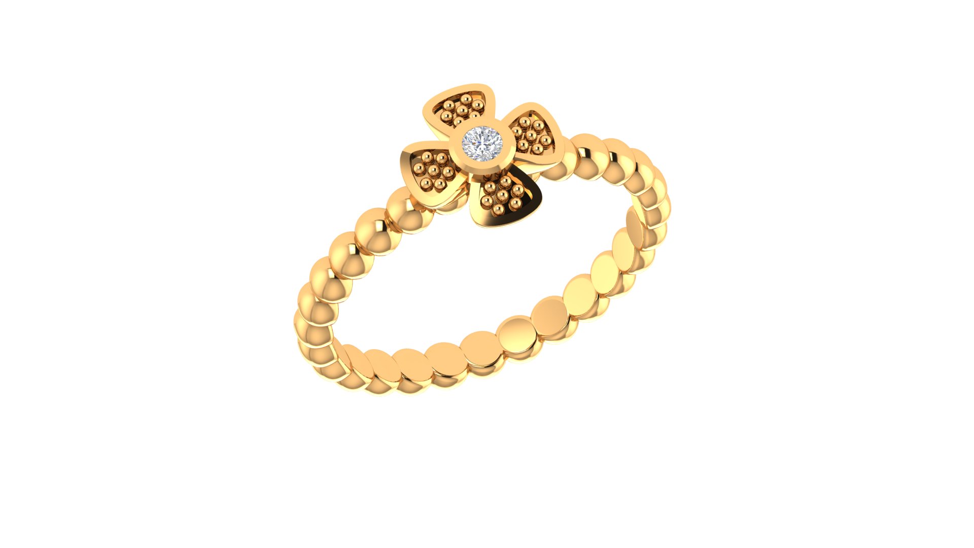 Petal Diamond Ring - Image 1