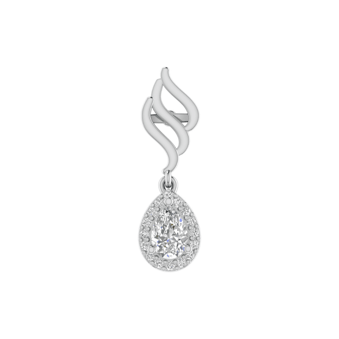 Seraphine Drift Diamond Earrings - Image 4