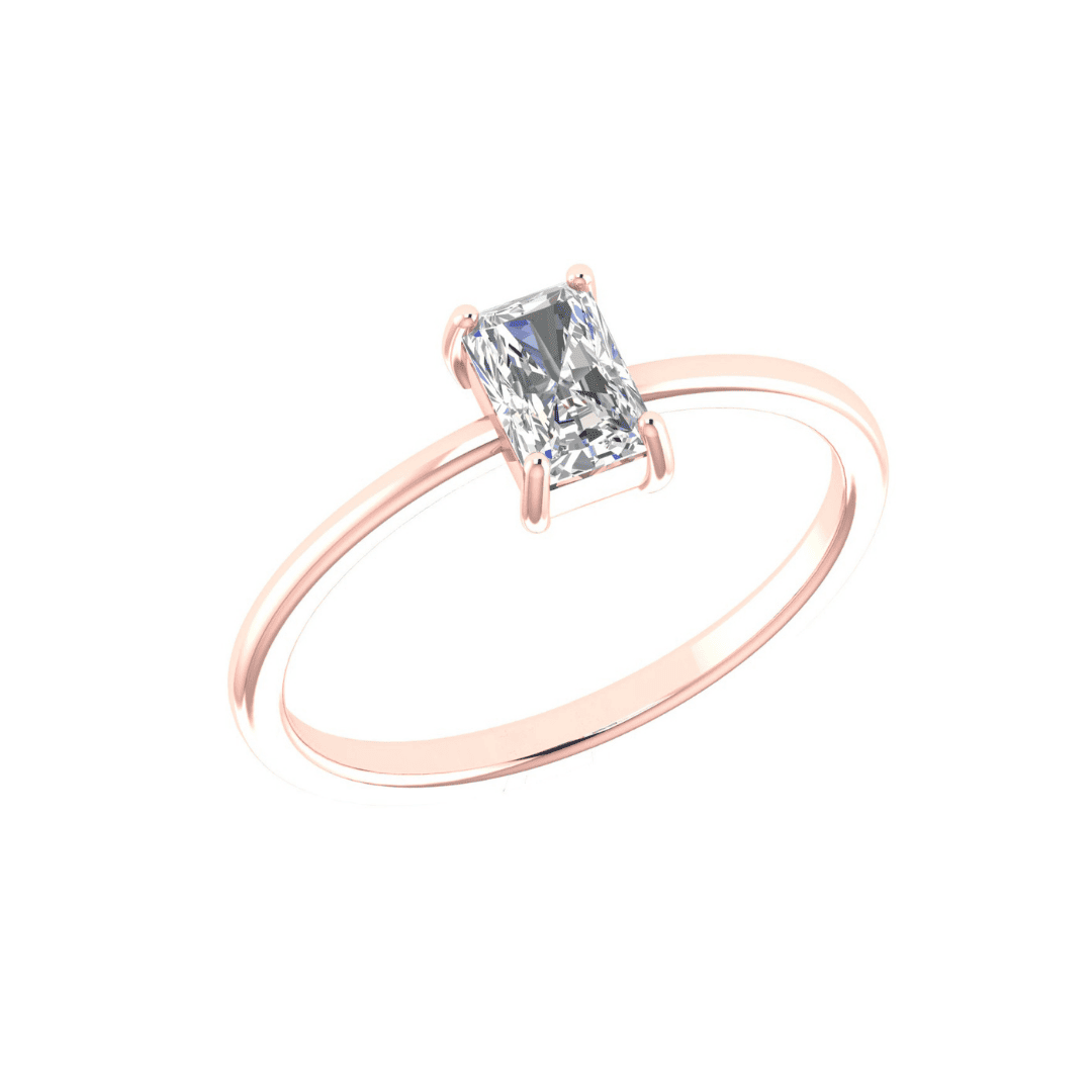 Varellia Radiant Diamond Ring - Image 8