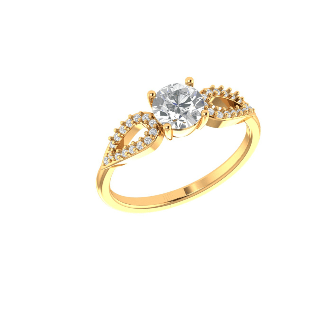 Aurevia Halo Diamond Ring - Image 1