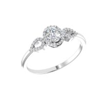 Floral Diamond Ring - Thumbnail Image 5