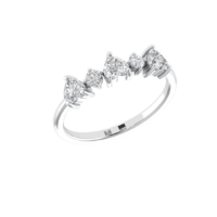 Aurevane Cascade Diamond Ring - Thumbnail Image 5