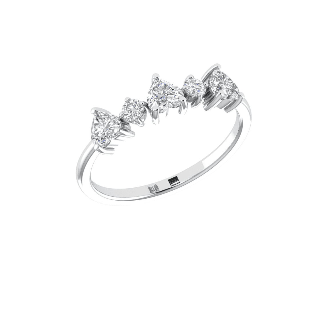 Aurevane Cascade Diamond Ring - Image 5
