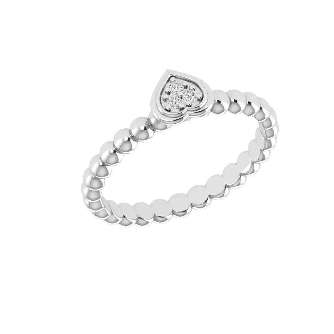 Aurevia Heart Diamond Ring - Image 5
