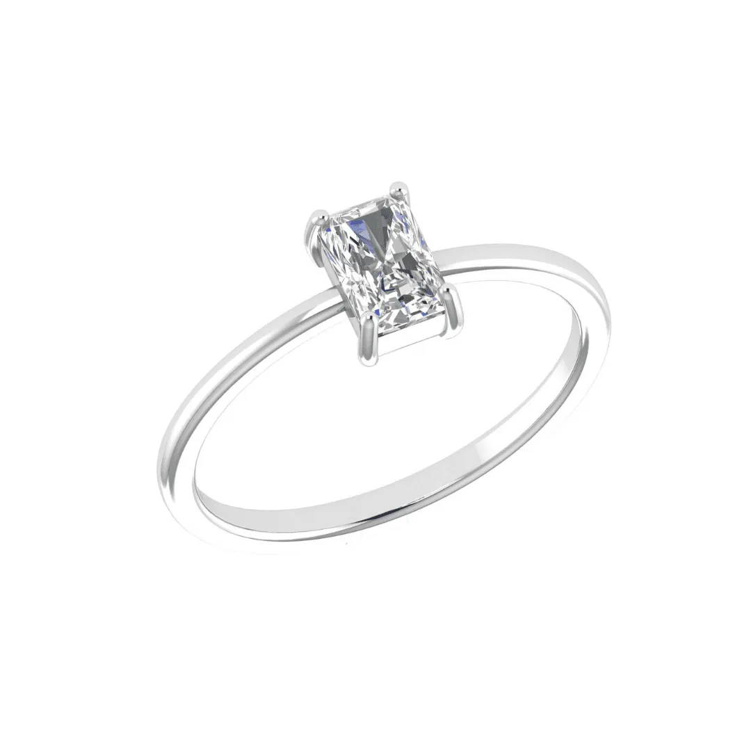 Varellia Radiant Diamond Ring - Image 5