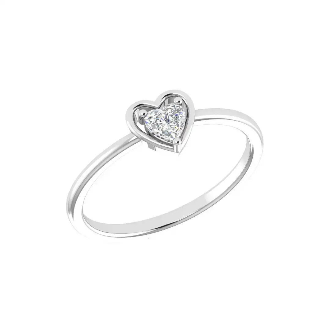 Amarielle Heart Diamond Ring - Image 5