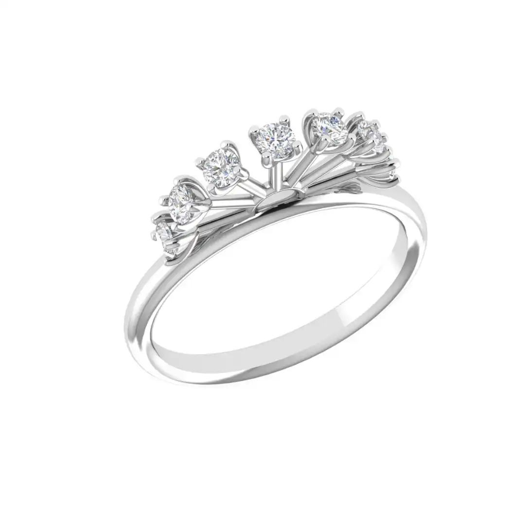 Cyravelle Tiara Diamond Ring - Image 5