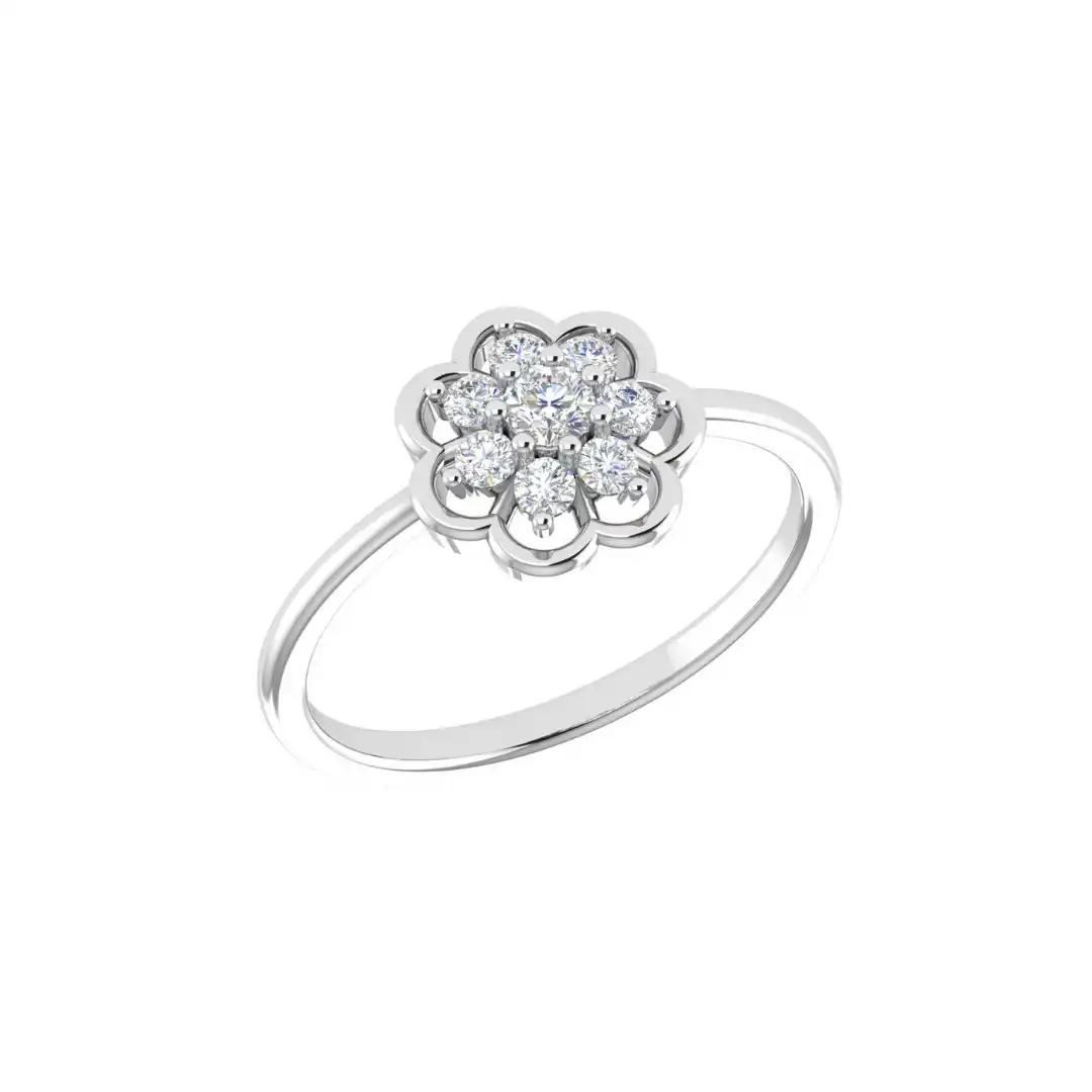 Elaris Bloom Diamond Ring - Image 5