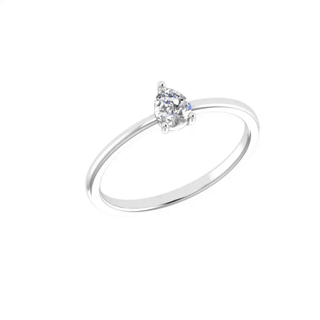 Aurevia Solitaire Diamond Ring - Image 4