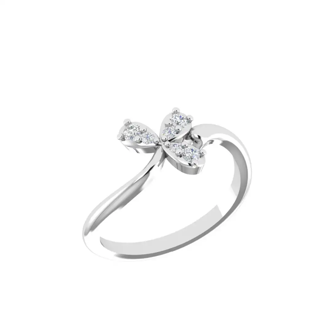 Seravelle Petal Diamond Ring - Image 5
