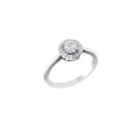 Circle Sparkle Diamond Ring - Thumbnail Image 5