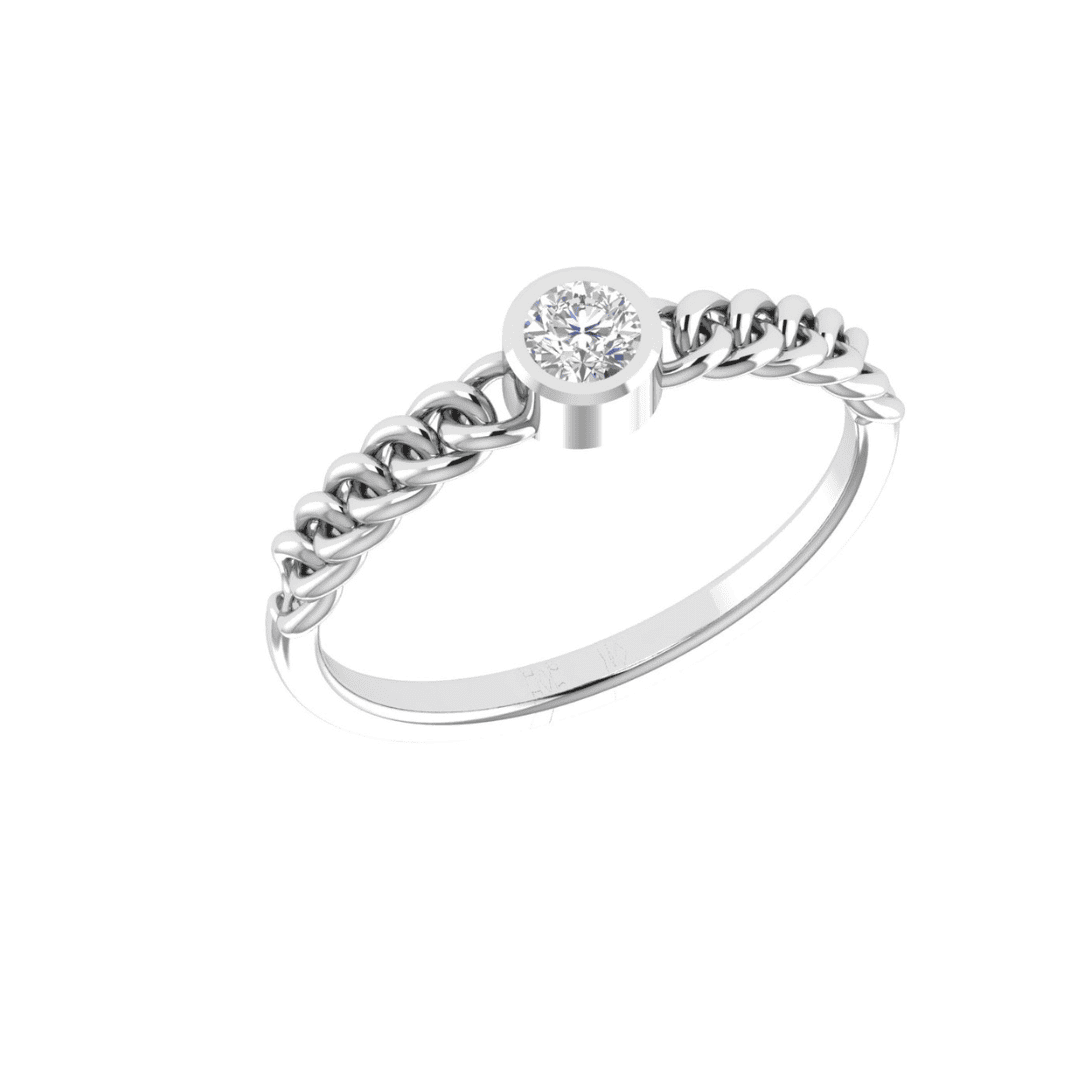Cyravelle Chain Diamond Ring - Image 8