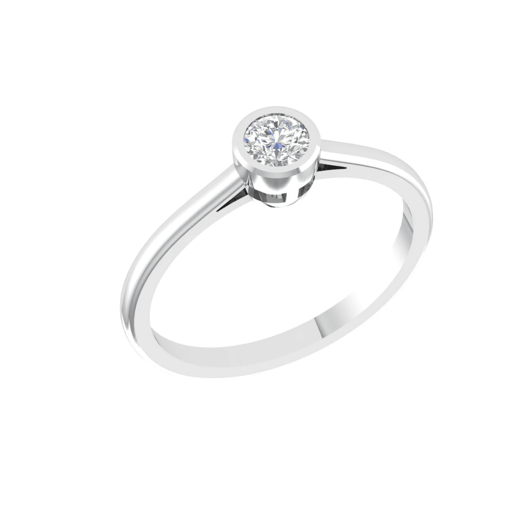 Aurevyn Bezel Diamond Ring - Image 5