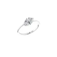 Double Heart Diamond Ring - Thumbnail Image 5