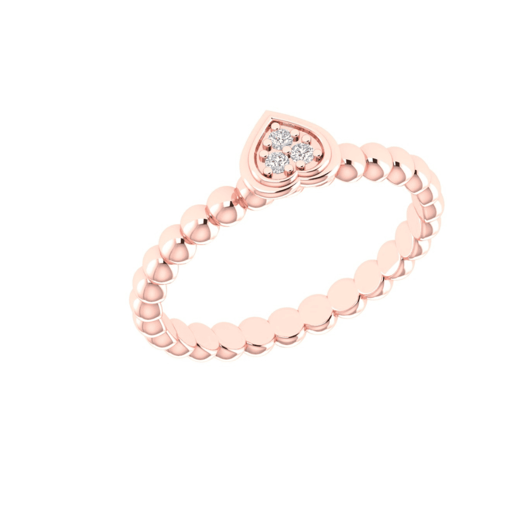 Aurevia Heart Diamond Ring - Image 8