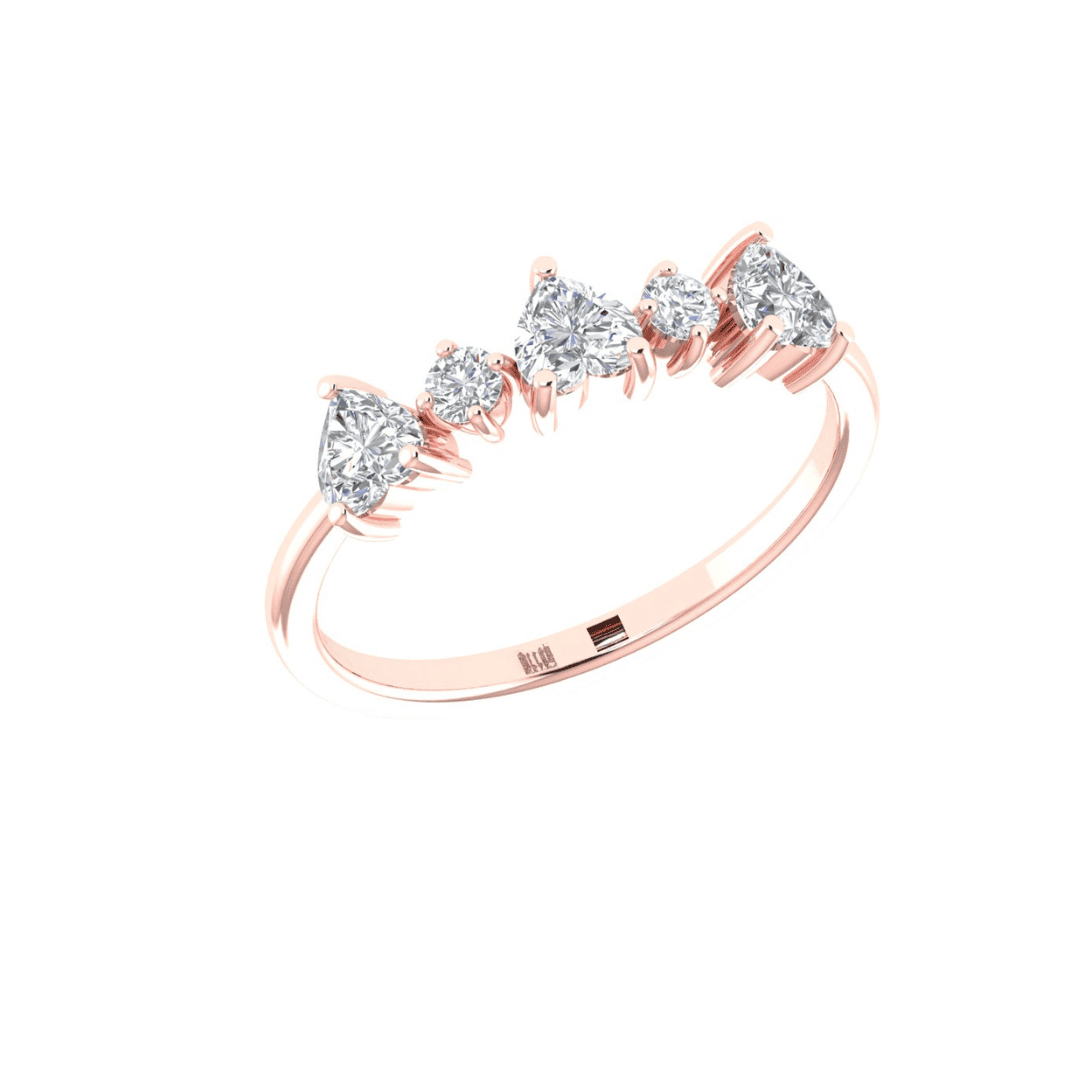 Aurevane Cascade Diamond Ring - Image 8