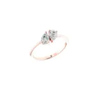 Double Heart Diamond Ring - Thumbnail Image 8