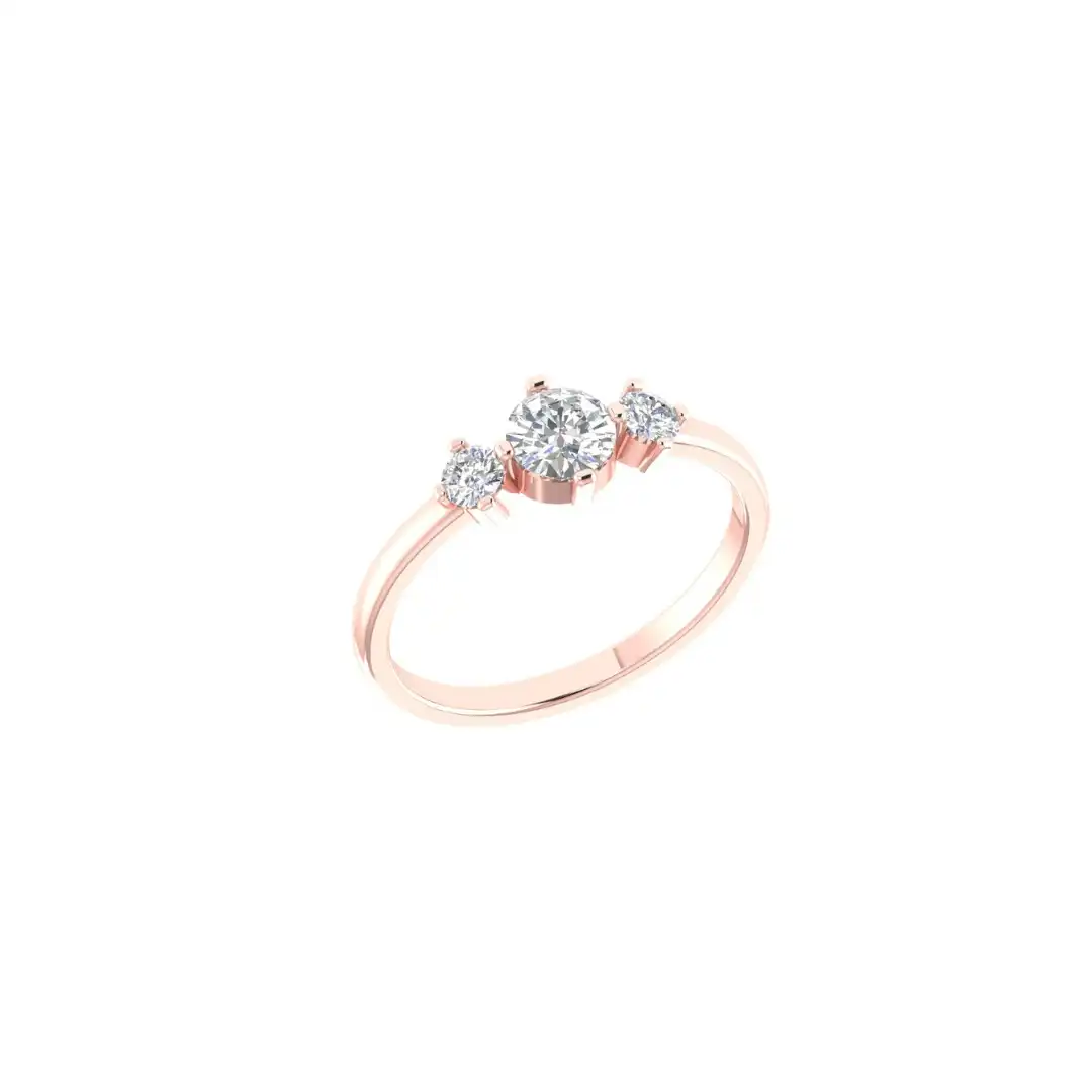Trinity Diamond Ring - Image 8