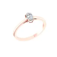 Orlienne Oval Diamond Ring - Thumbnail Image 8