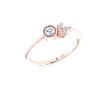 Elvaria Halo Diamond Ring - Thumbnail Image 8