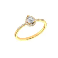 Elaris Halo Diamond Ring - Thumbnail Image 1