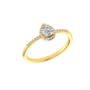 Elaris Halo Diamond Ring