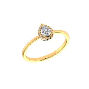 Velmora Halo Diamond Ring