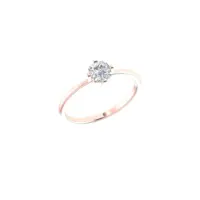 Round Diamond Solitaire Ring - Thumbnail Image 8