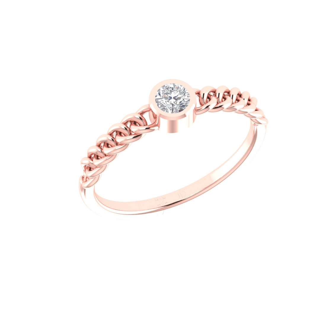 Cyravelle Chain Diamond Ring - Image 5