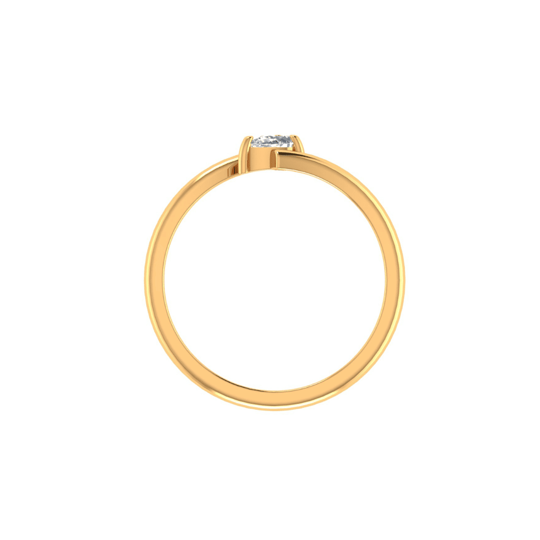 Virelia Solitaire Diamond Ring - Image 4