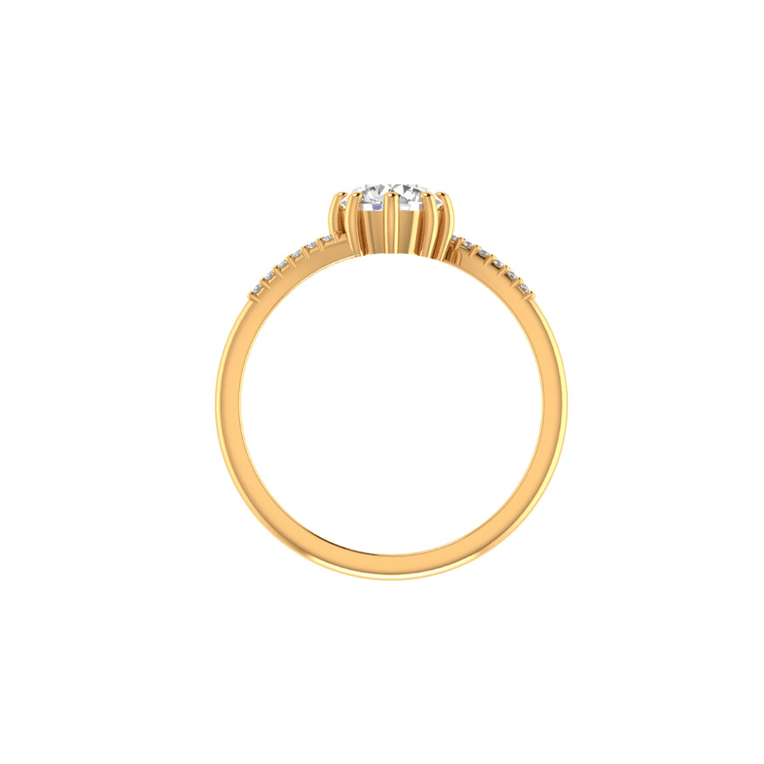Celestine Bloom Diamond Ring - Image 4