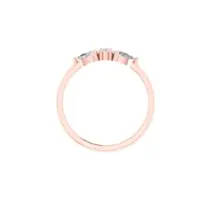 Elvaris Three-Stone Diamond Ring - Thumbnail Image 3