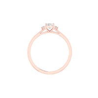 Elara Radiant Diamond Ring - Thumbnail Image 9