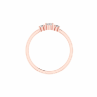 Seravelle Three-Stone Diamond Ring - Thumbnail Image 9