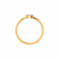 Seravelle Twin-Heart Diamond Ring - Thumbnail Image 3